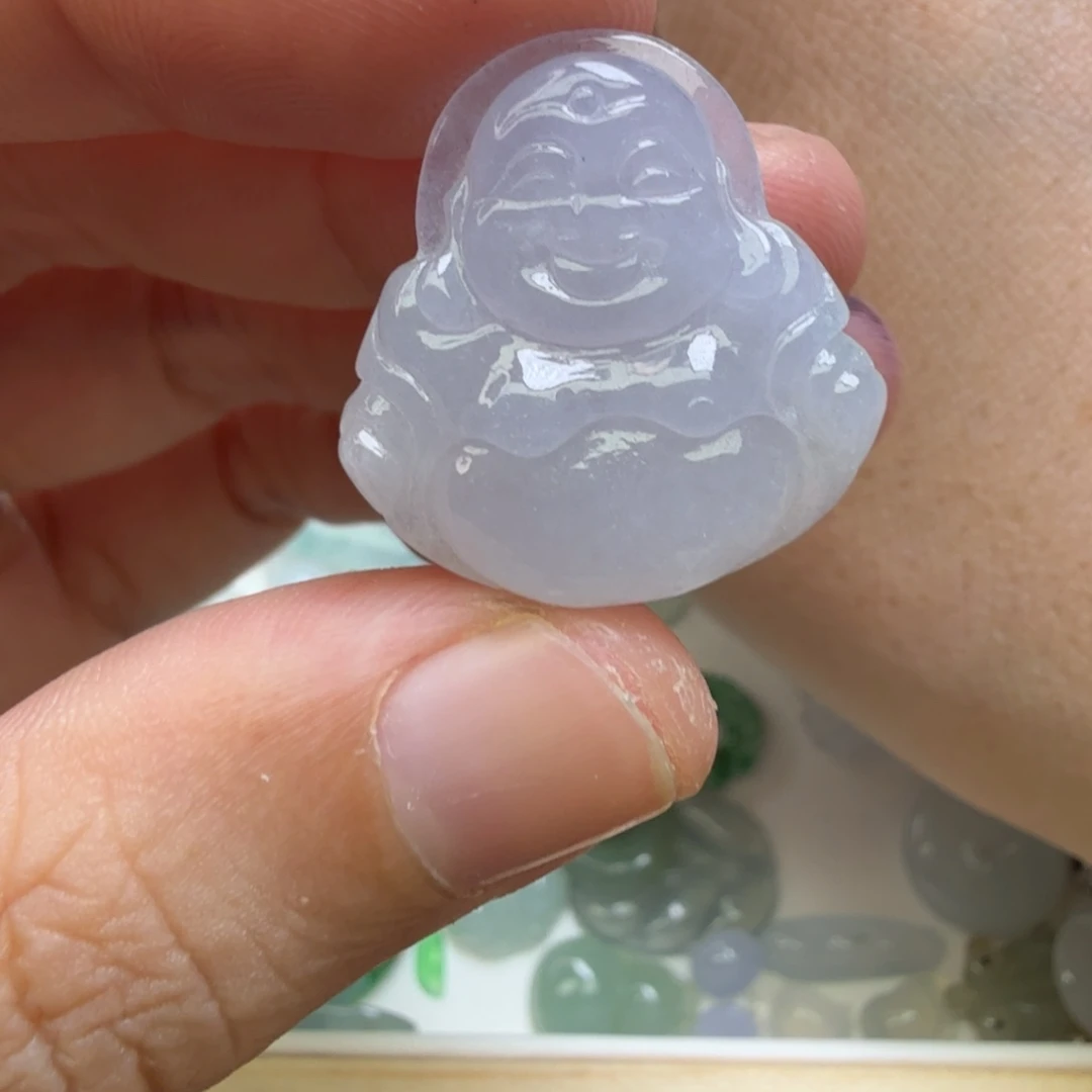 翡翠未镶嵌颈饰77