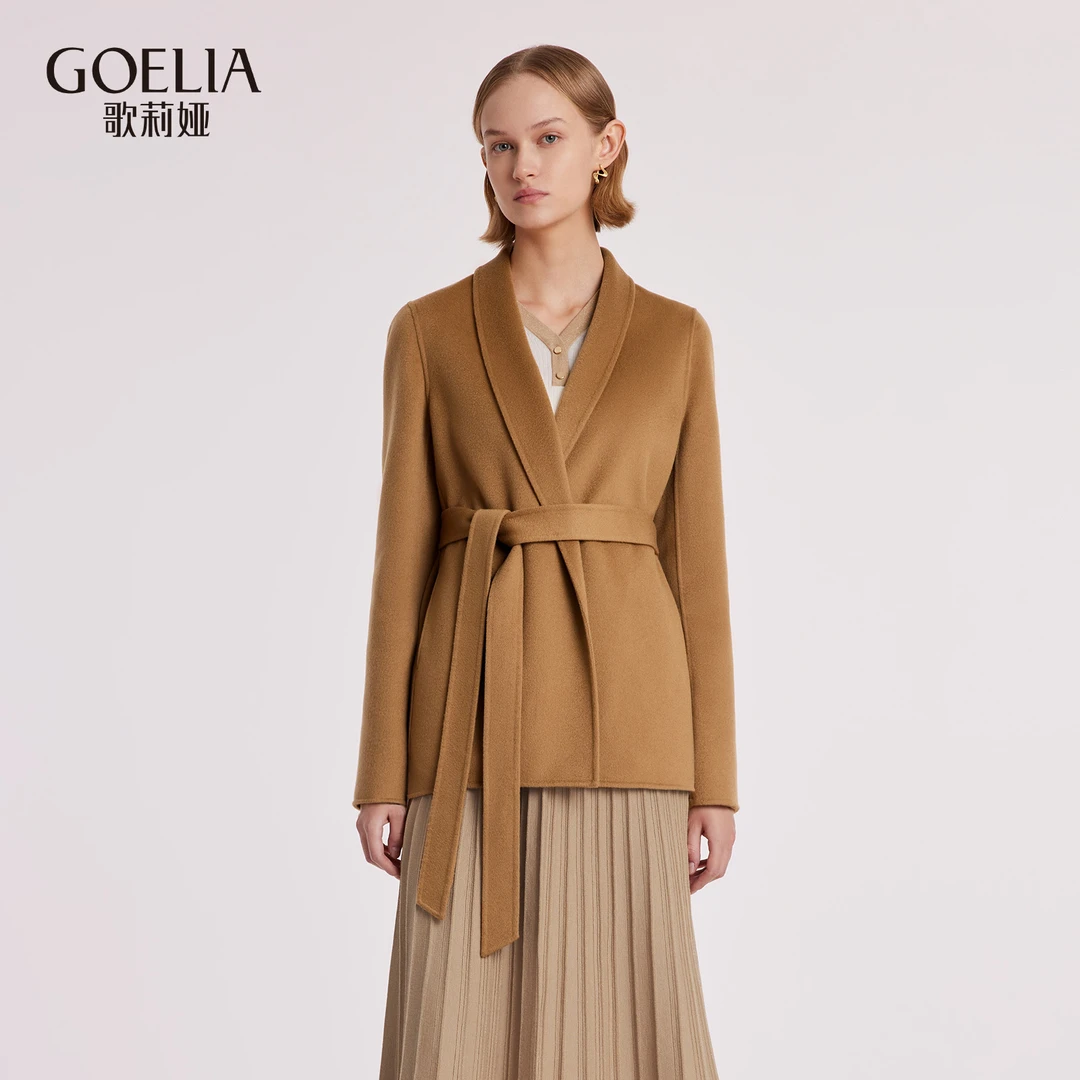 歌莉娅 冬季新品  LIGHT COAT 大衣  1BCL6N020