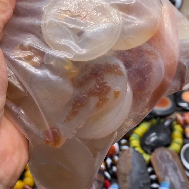 玛瑙/玉髓颈饰未镶嵌芙*
