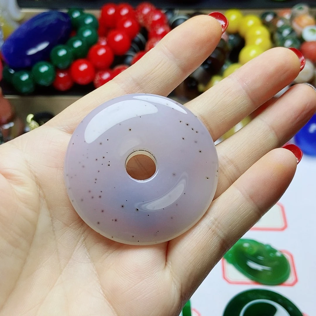 乙***泉玛瑙/玉髓手链未镶嵌