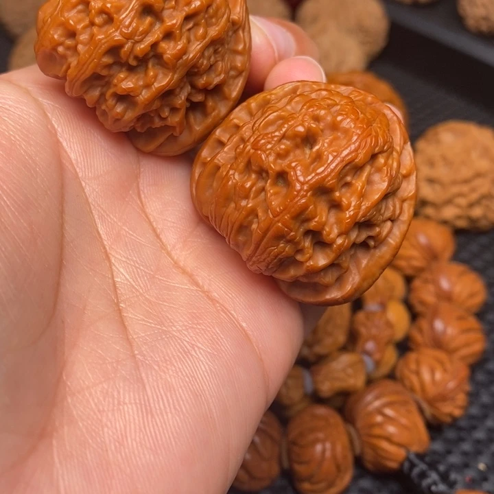 吊坠文玩核桃秦岭野生57