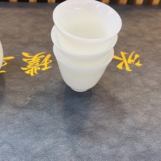 6个皙白玉瓷品茗杯777777777777