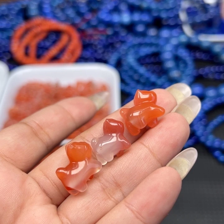 南红玛瑙未镶嵌吊坠(不含链)