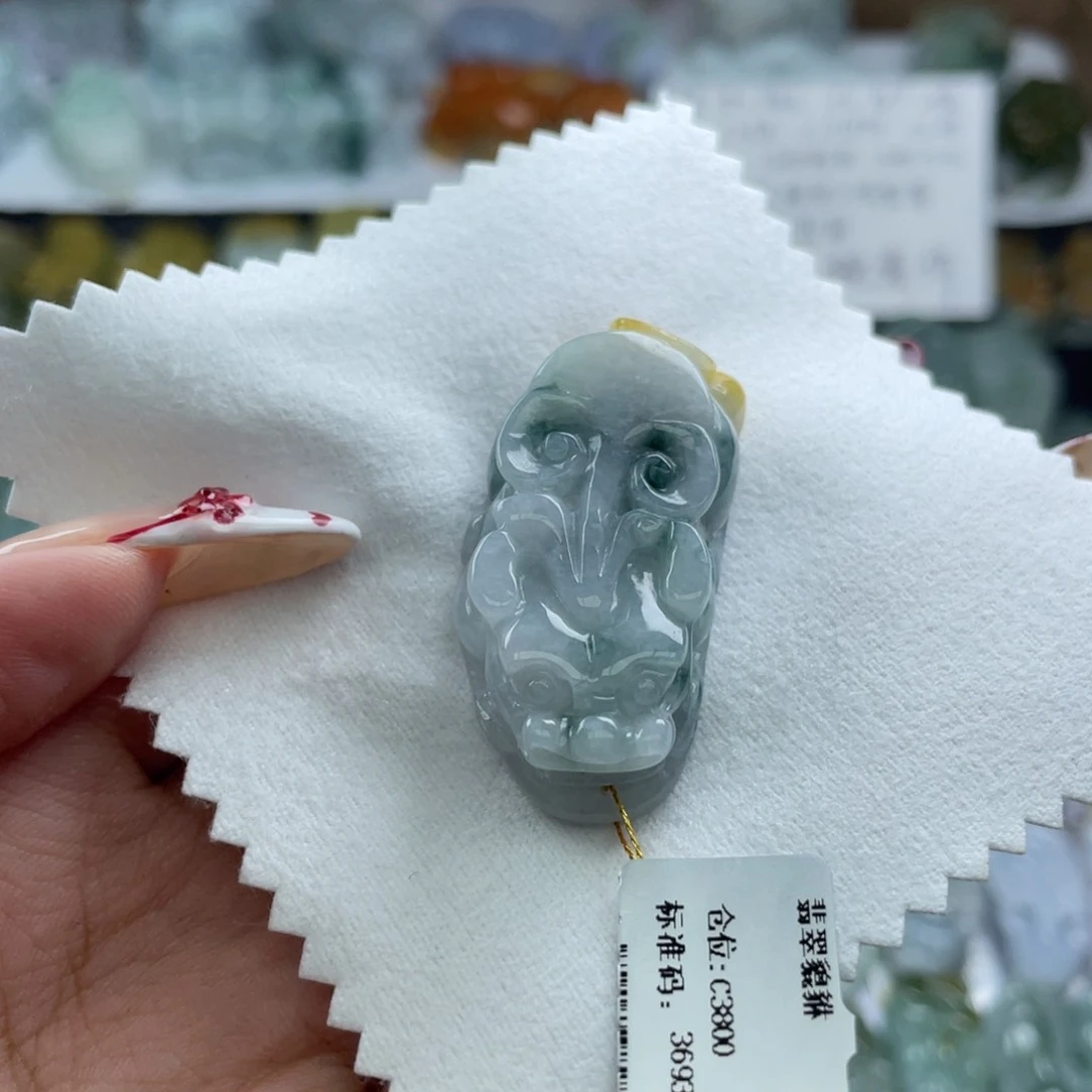颈饰未镶嵌翡翠貔貅25