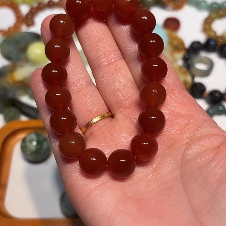 零***多蛇纹石玉未镶嵌手串