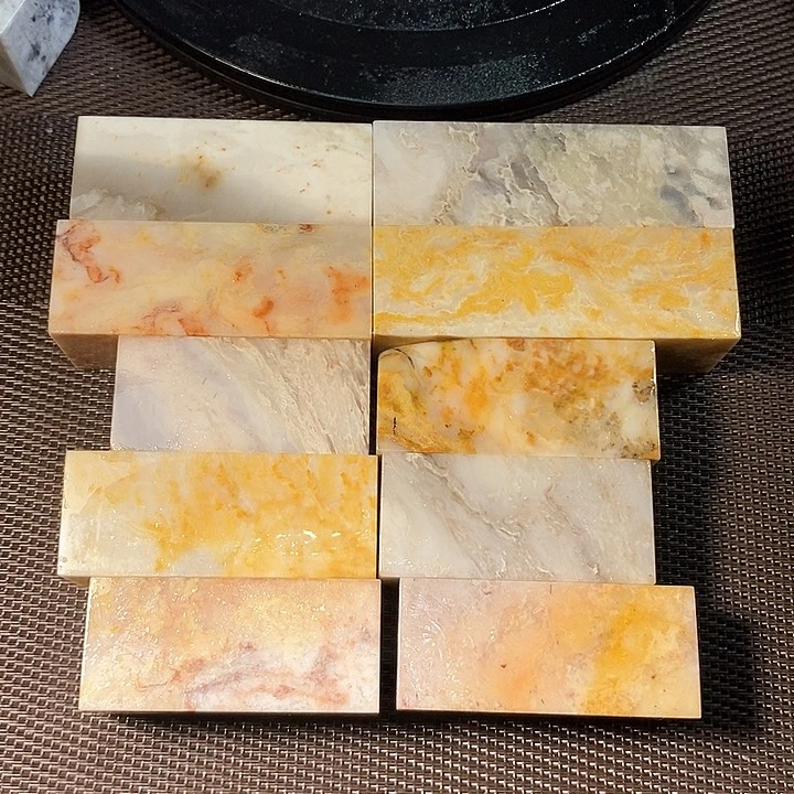 巴林石印石墨*1巴林石雕刻艺术品