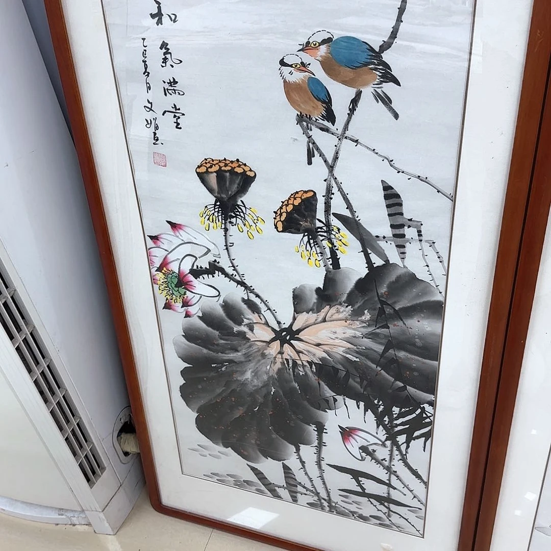 国画国画作品多次