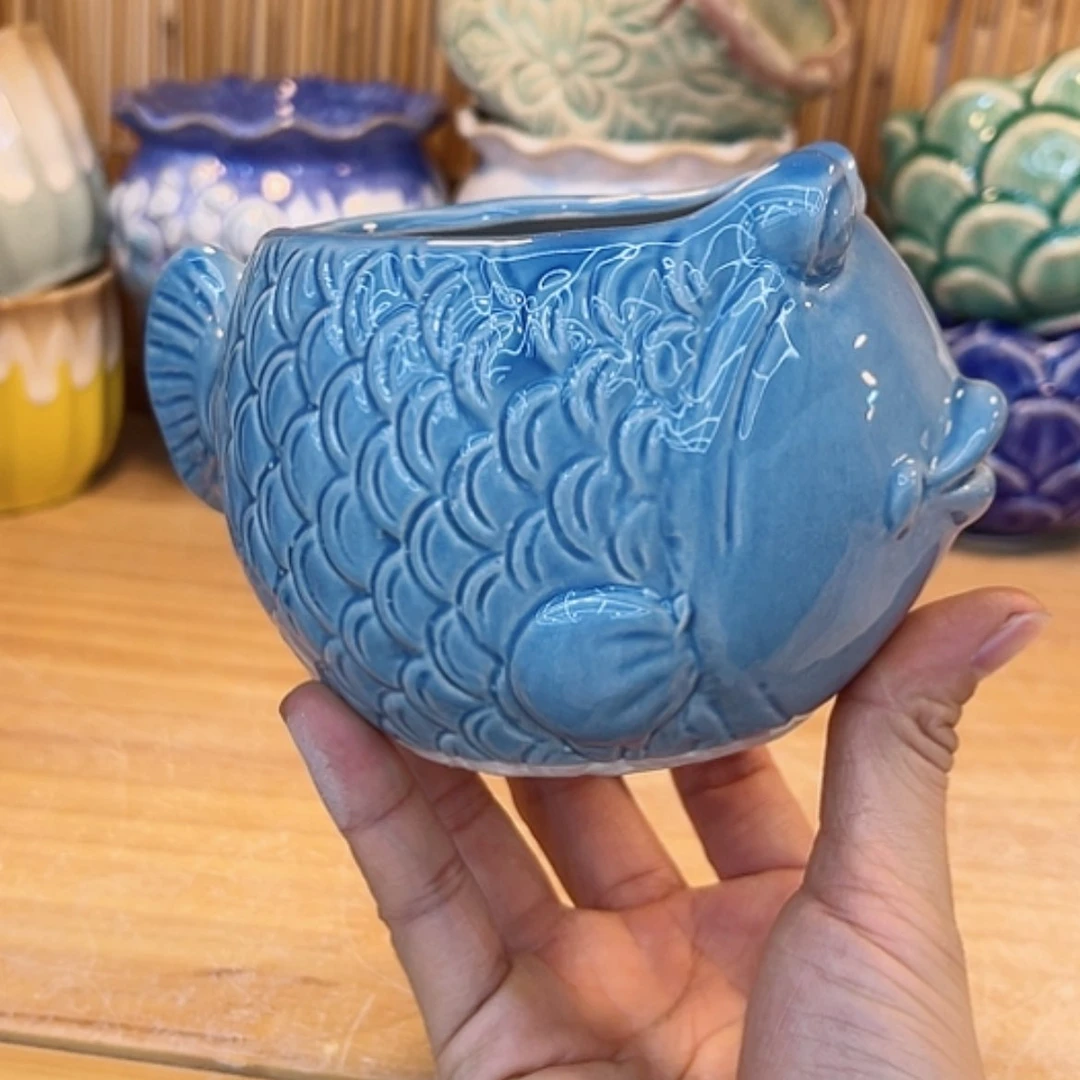 【闪购商品】陶瓷花盆