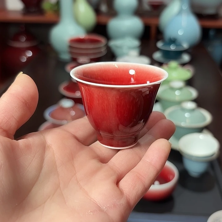 景***罗陶瓷景德镇高温陶瓷杯子