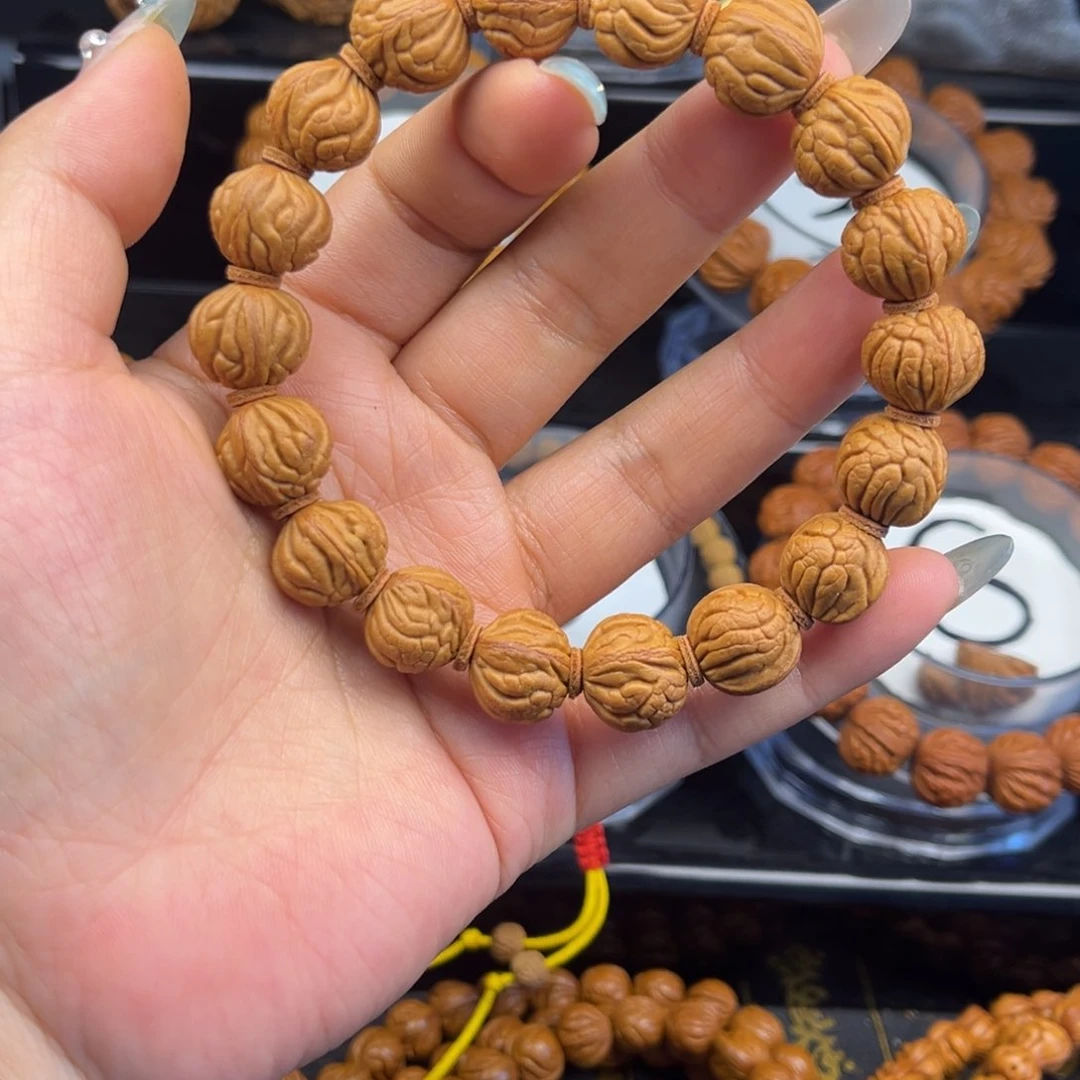 文玩核桃吊坠追***者桃核单圈