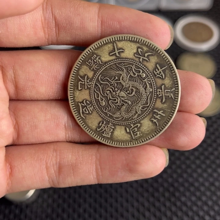 金属大头龙洋船洋工艺品