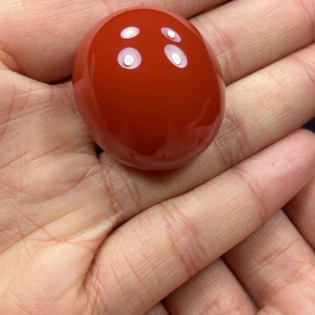 未镶嵌蛋面南红玛瑙