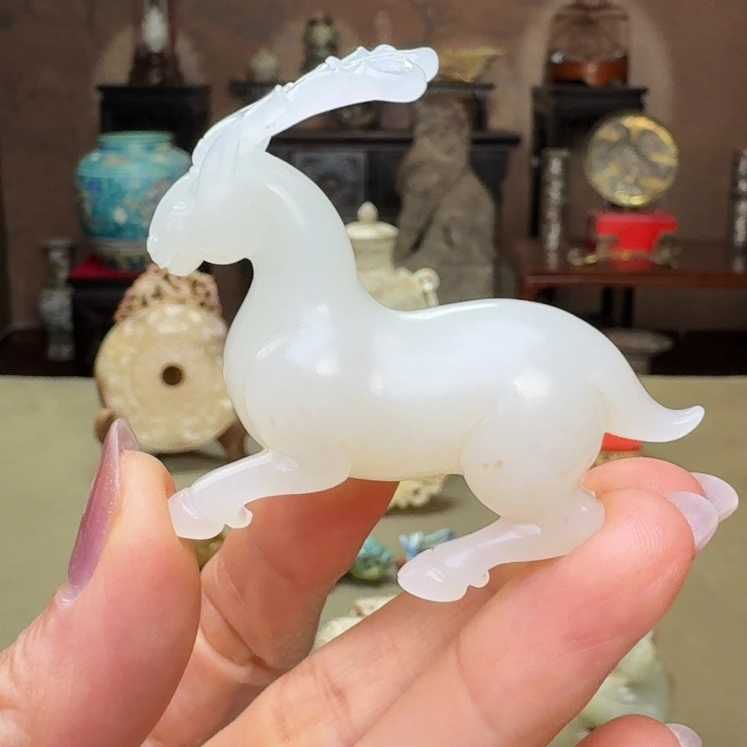 和田玉颈饰未镶嵌宋*遥