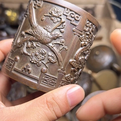 铜制文玩把玩物件