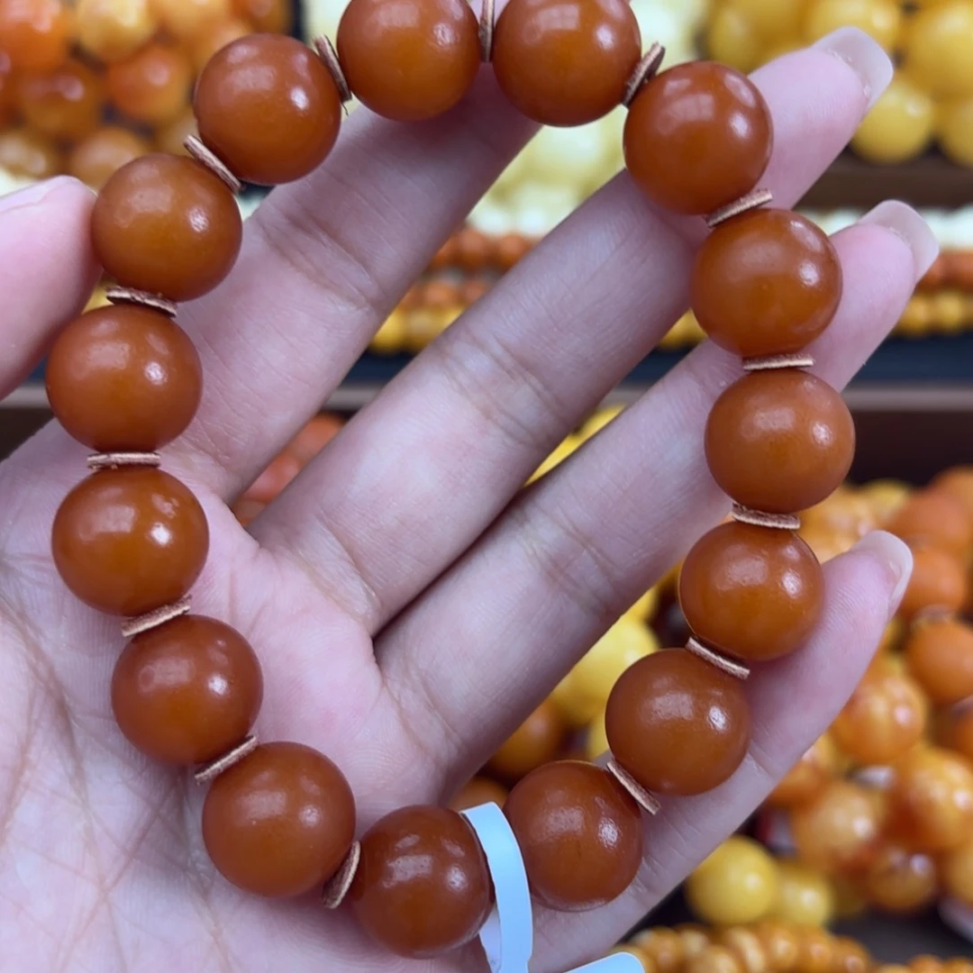 未镶嵌颈饰琥珀蜜蜡