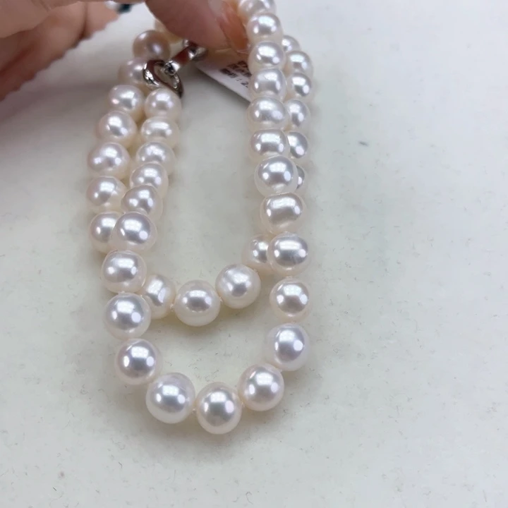 淡水珍珠颈饰未镶嵌9➕炫彩
