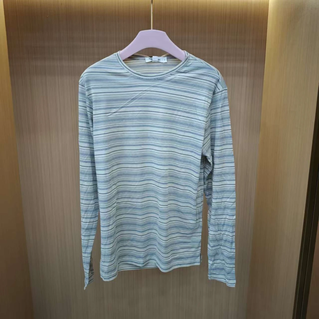 【LJWM】男款桑蚕丝长袖上衣 CK02