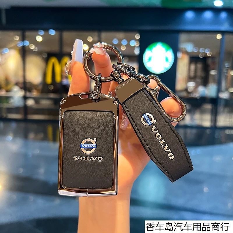 适用于沃尔沃钥匙套新xc60s90s60xc90v60高端xc40s60l车钥匙壳扣