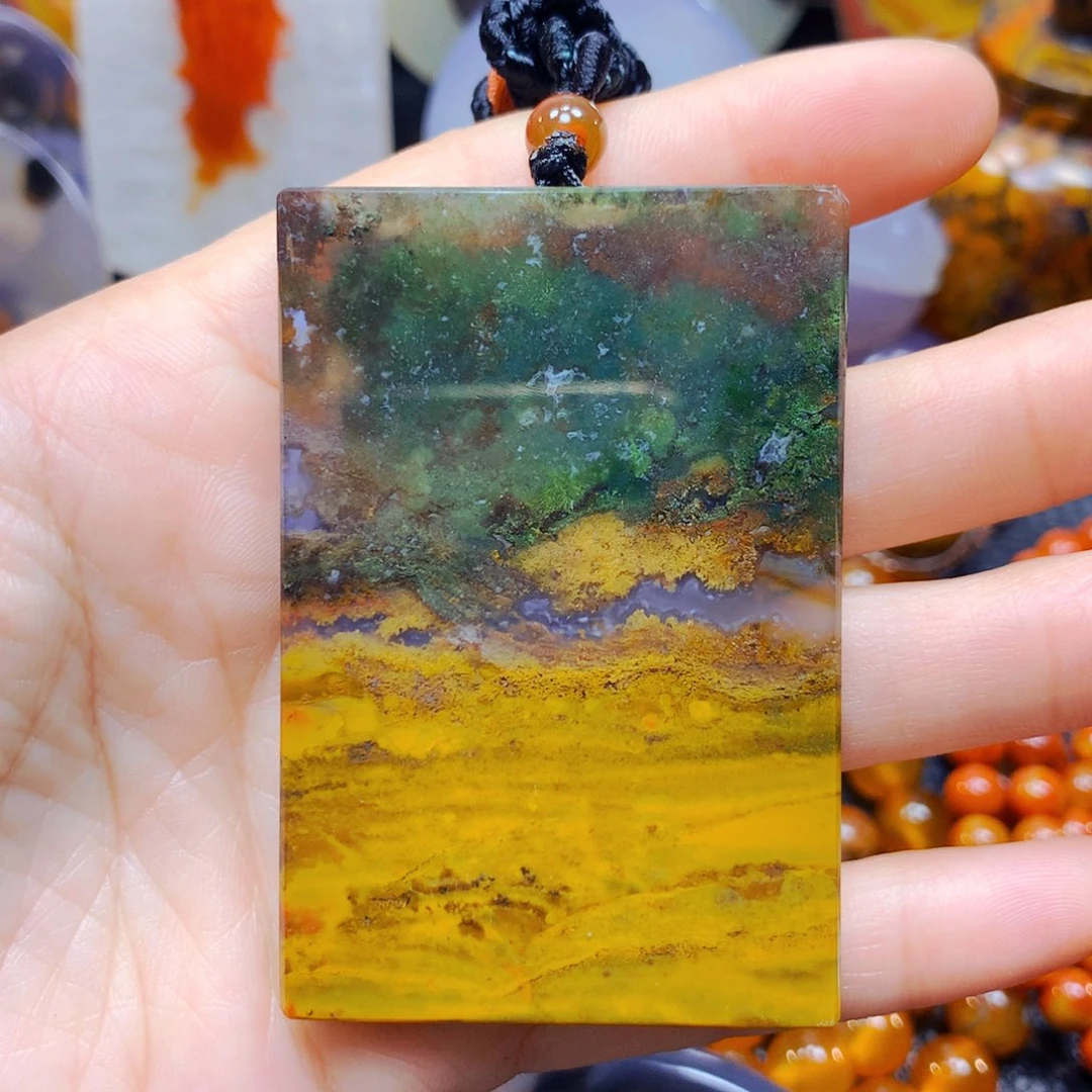 玛瑙/玉髓吊坠2未镶嵌A**y