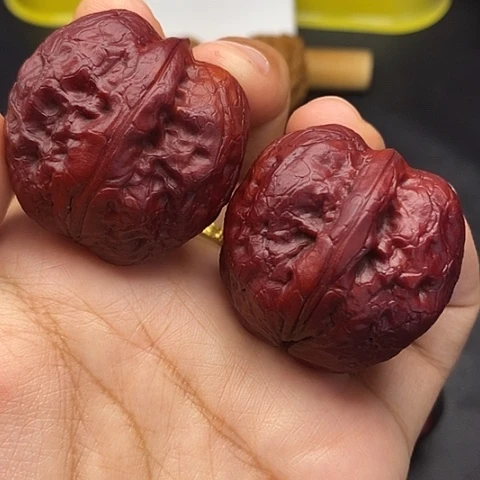 文玩核桃把件38尺帝王元宝