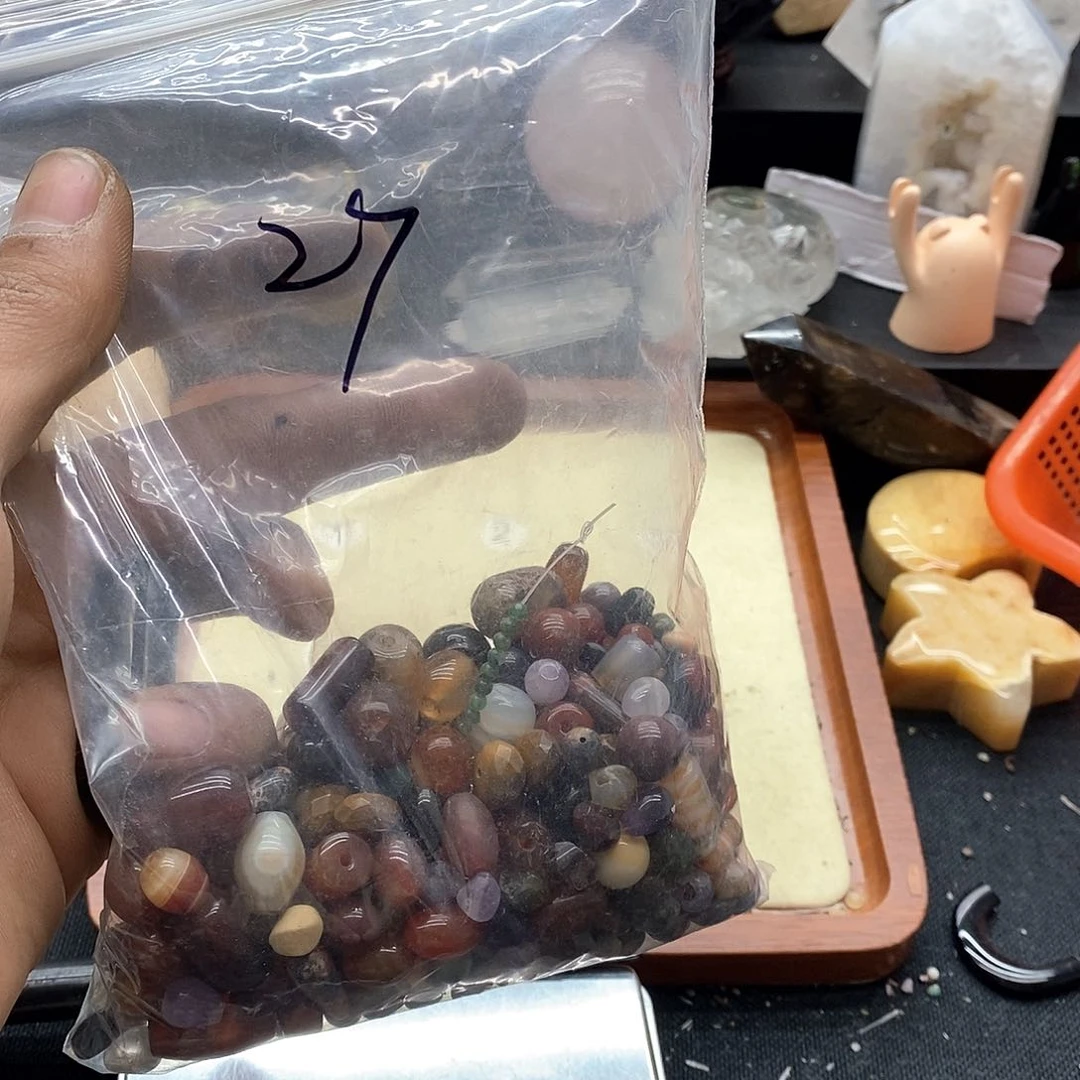 玛瑙/玉髓珠宝半成品合金吉*乐