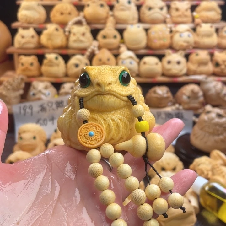 竹鹰嘴金蟾福利带配带油包