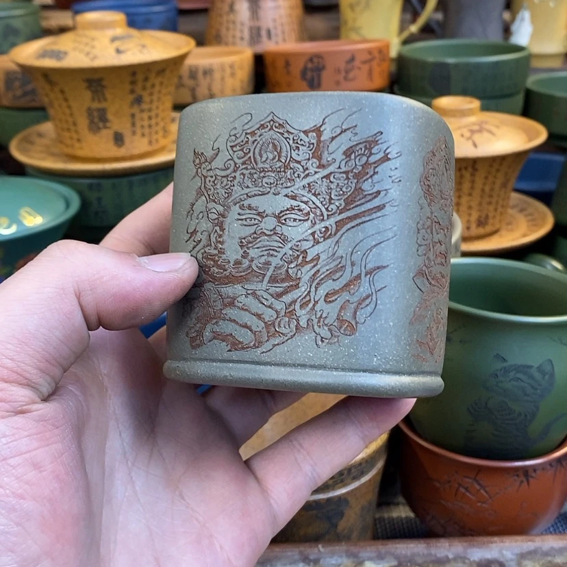 【闪购商品】紫砂杯子宜兴全手工紫砂杯