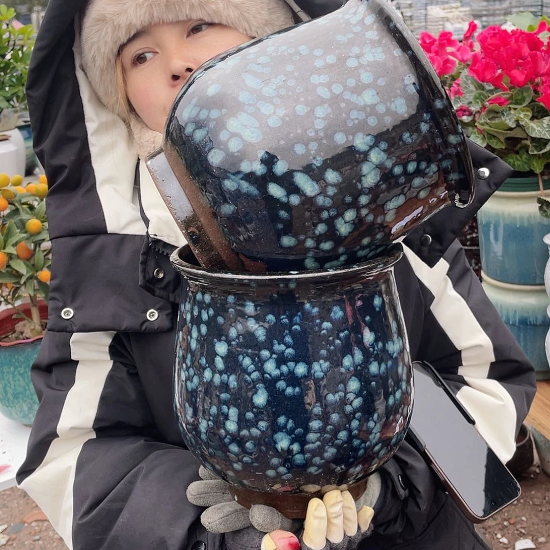 红陶王嫂花盆0201-472