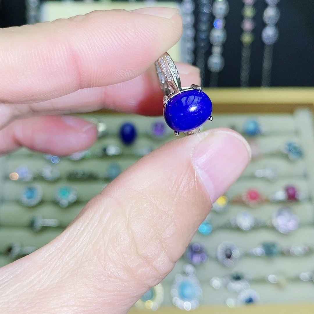 未镶嵌青金石戒指