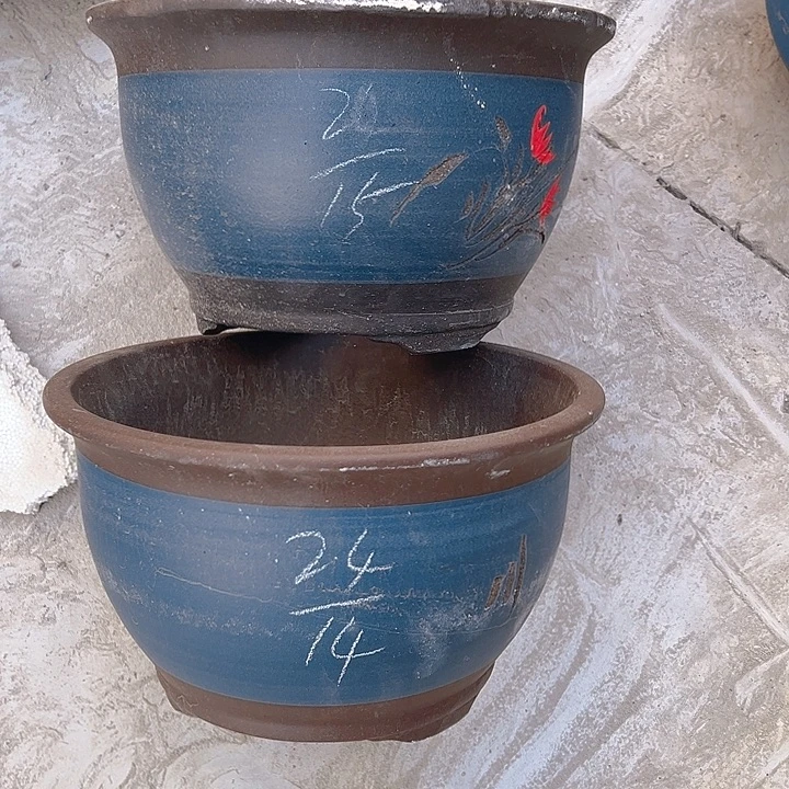 紫砂花盆特价清仓处理