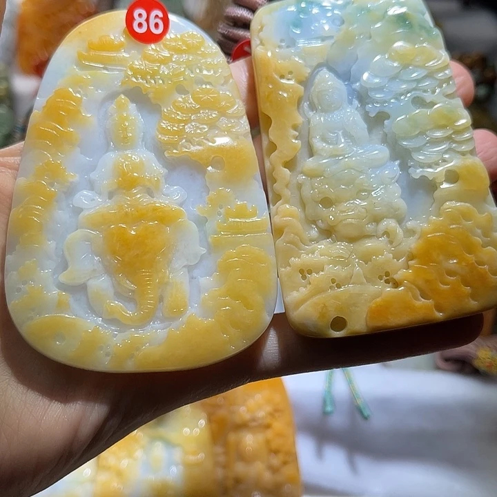 小***子吊坠(不含链)未镶嵌翡翠