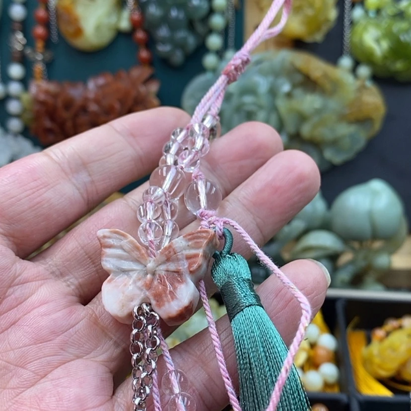 【闪购商品】未镶嵌岫玉手机链