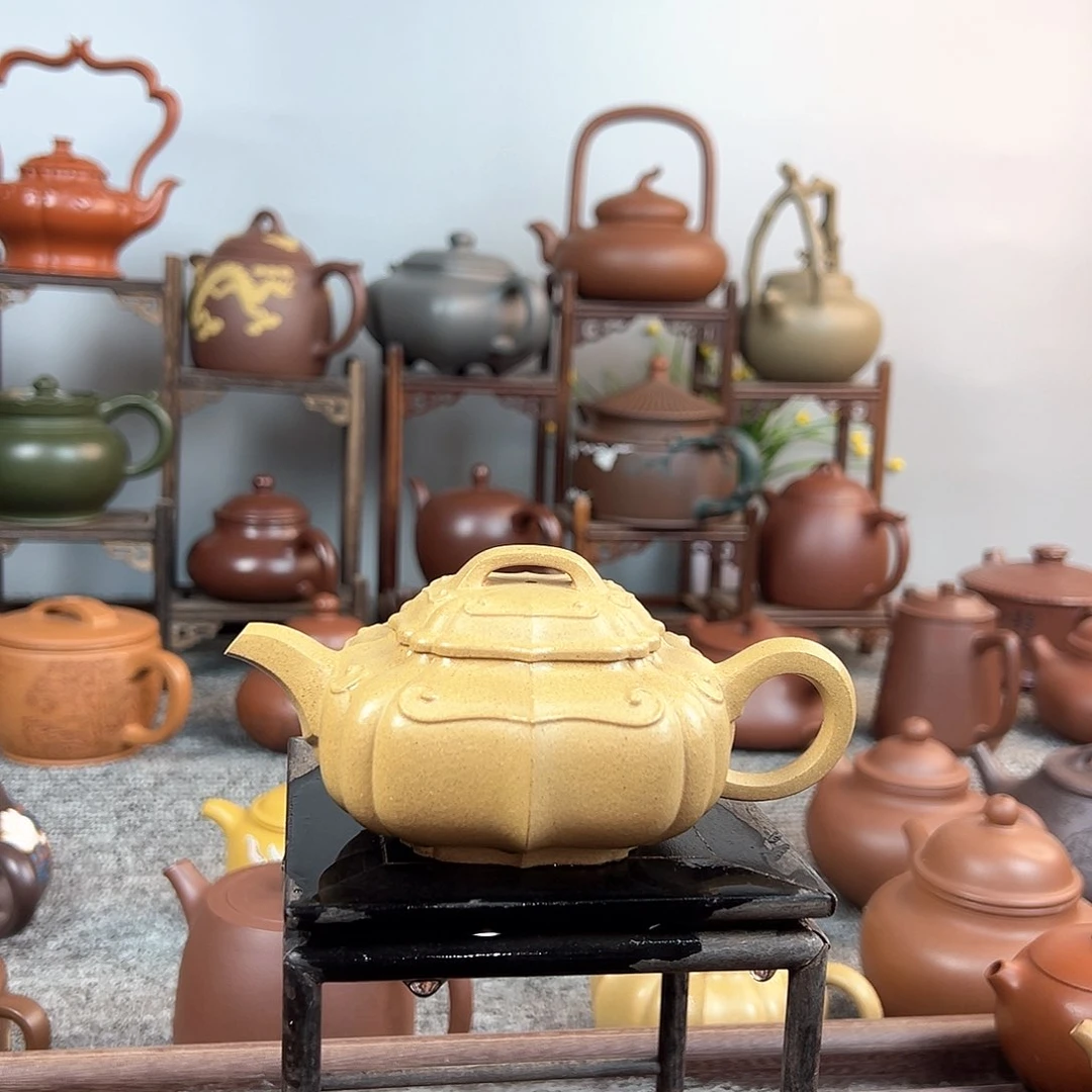 紫砂茶壶明*刀宜兴紫砂壶