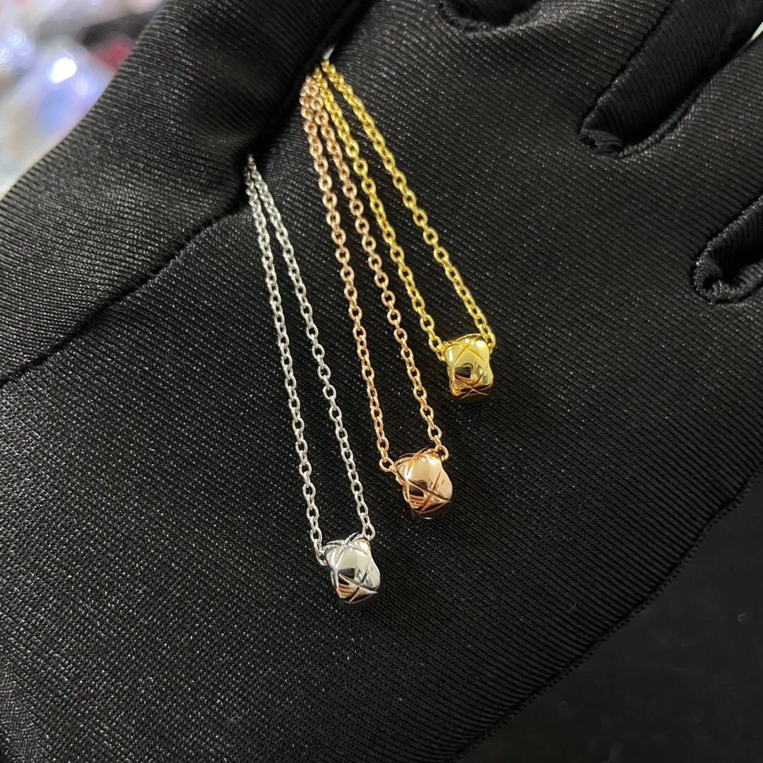 【香奶奶家】coco小金豆轻奢小香风菱格纹