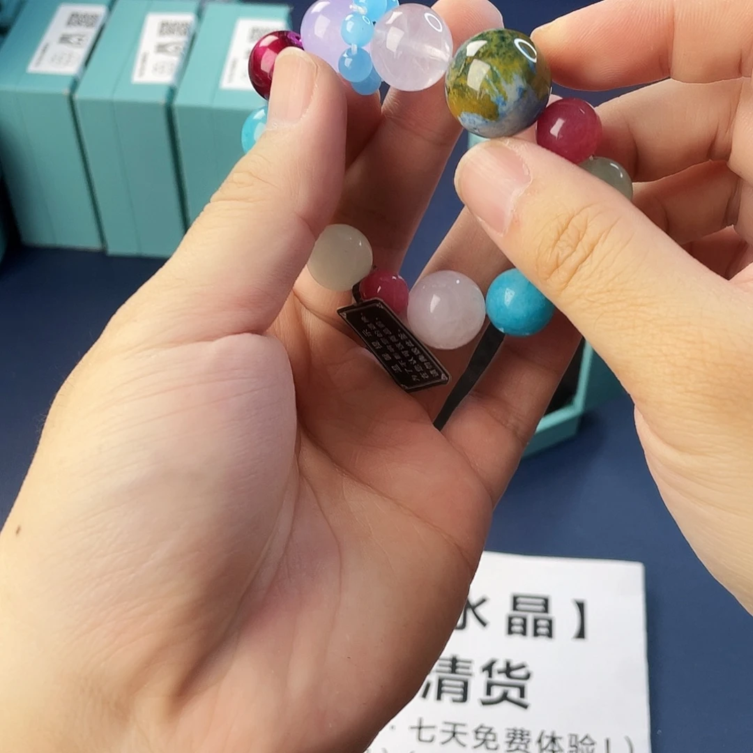 银S925镶嵌水晶手链