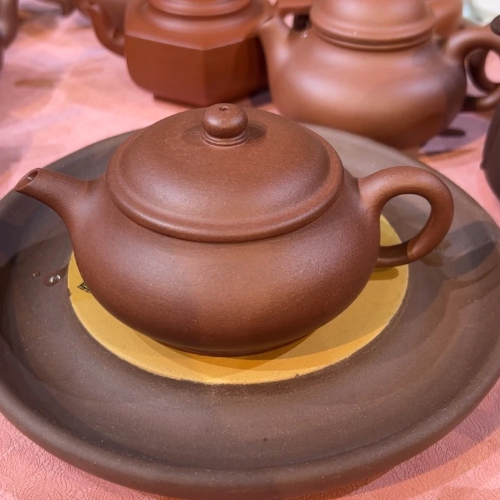 紫砂茶壶精工明炉150cc