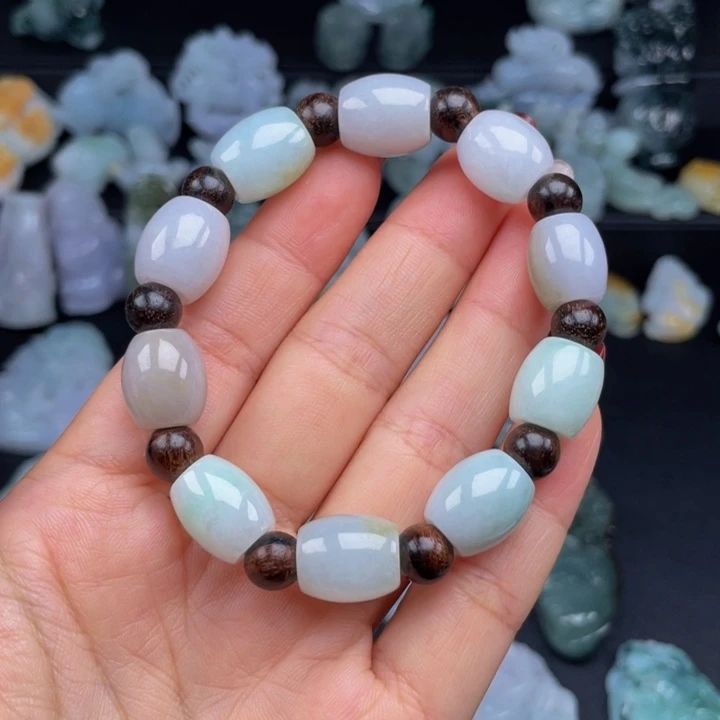 翡翠未镶嵌颈饰缅甸翡翠A货挂件