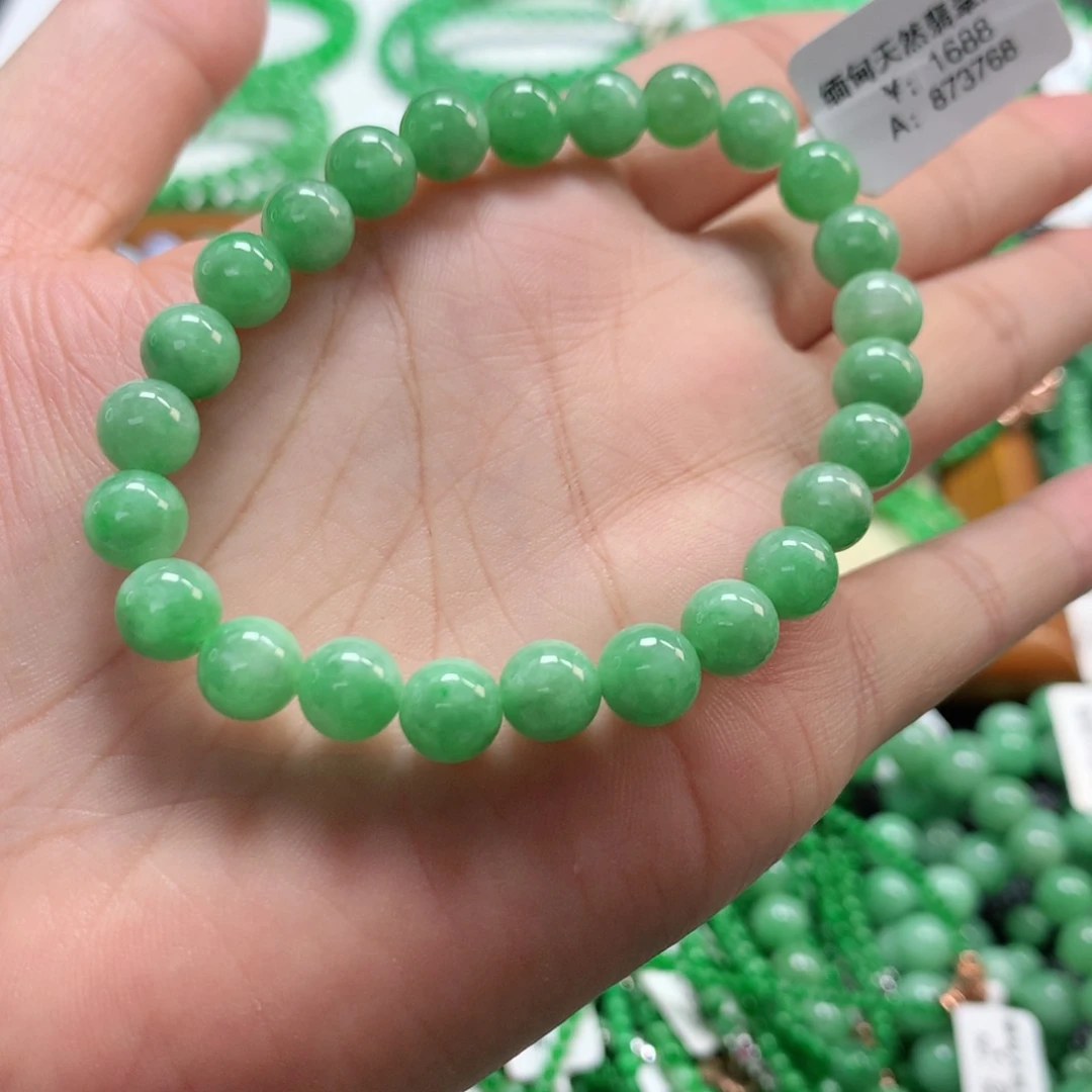 翡翠未镶嵌手链翡翠