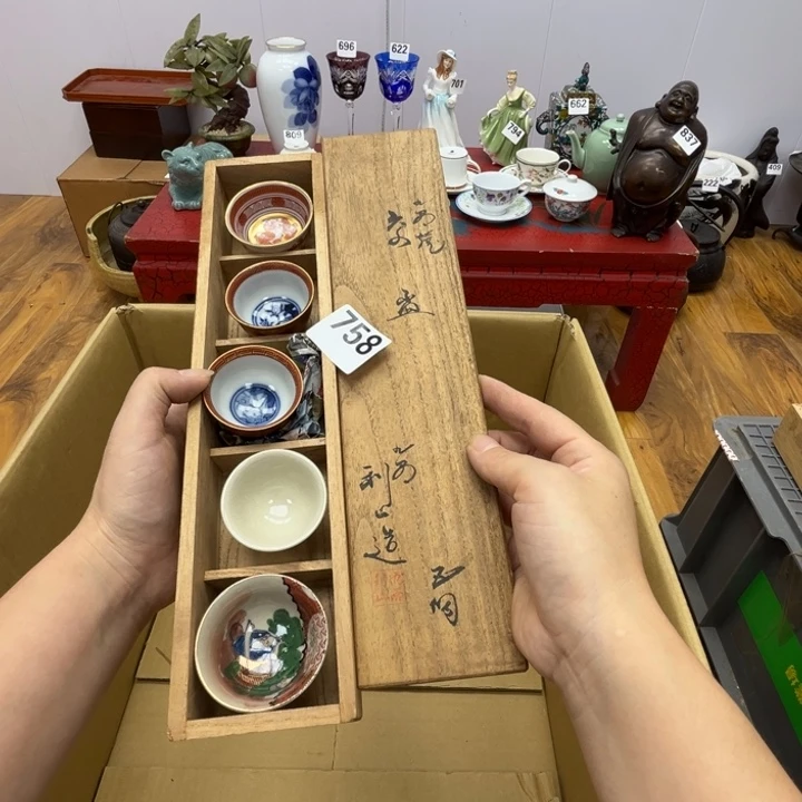 瓷片呀工艺品摆件瓷器摆件正能量