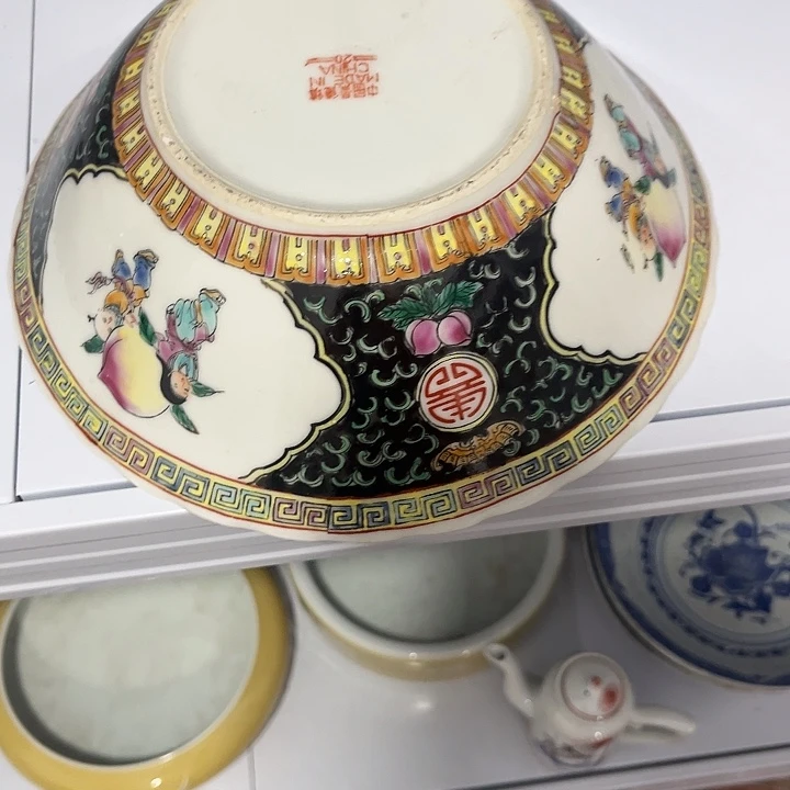 景德镇陶瓷大汤碗1个