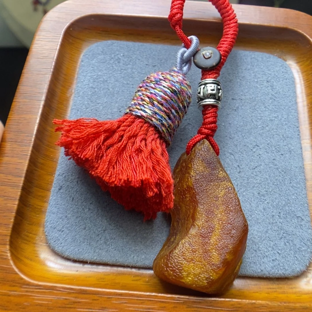 蜜蜡颈饰未镶嵌太****.郎