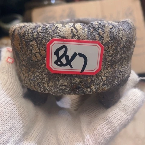 红陶粗陶花盆手工