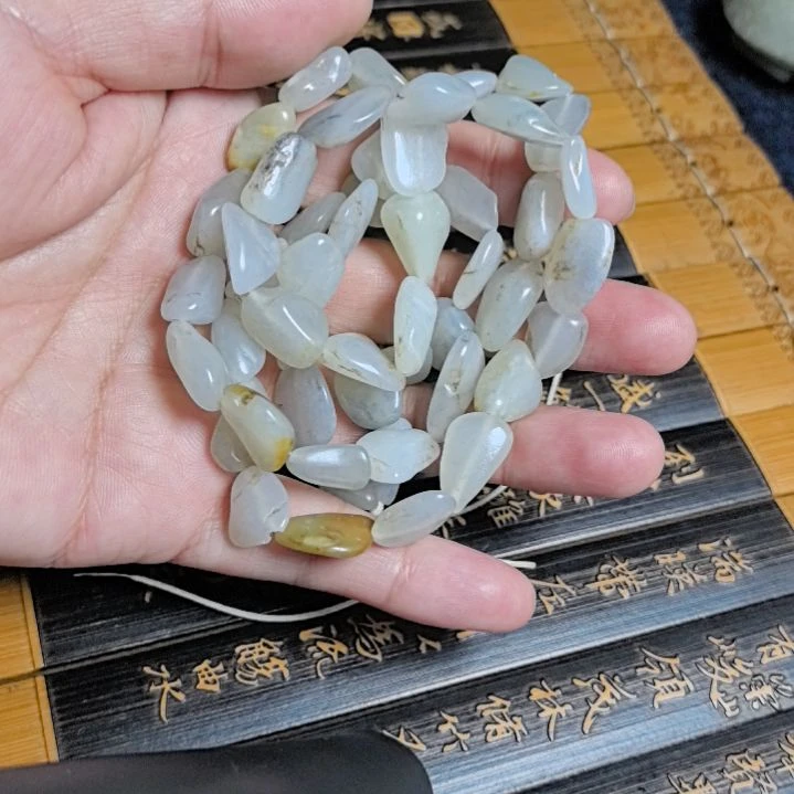 和田玉和田玉吊坠链子50未镶嵌＊****生