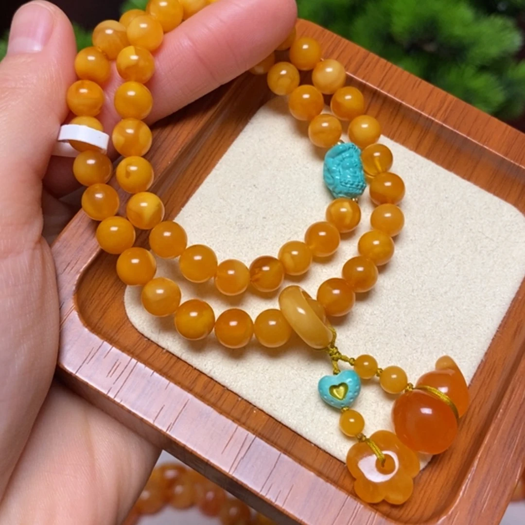 【闪购商品】手链蜜蜡未镶嵌手串
