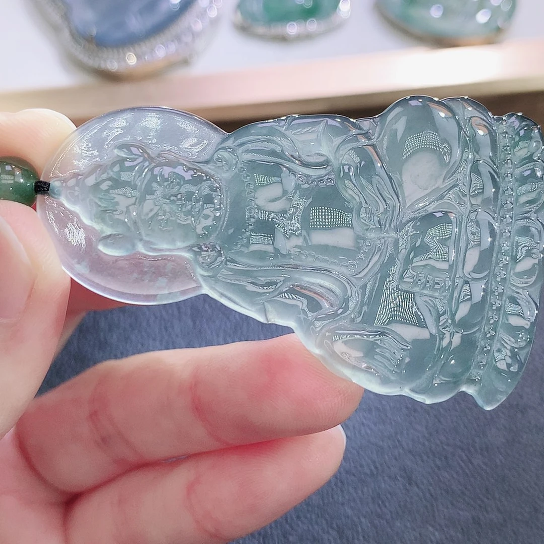 翡翠未镶嵌挂件翡翠