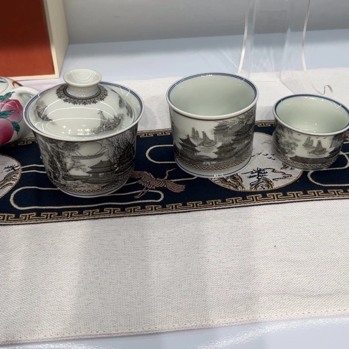 科***）墨彩大明宫3件套装