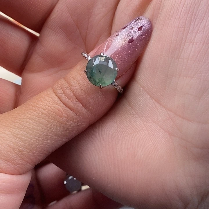 小***楠翡翠未镶嵌戒指缅甸