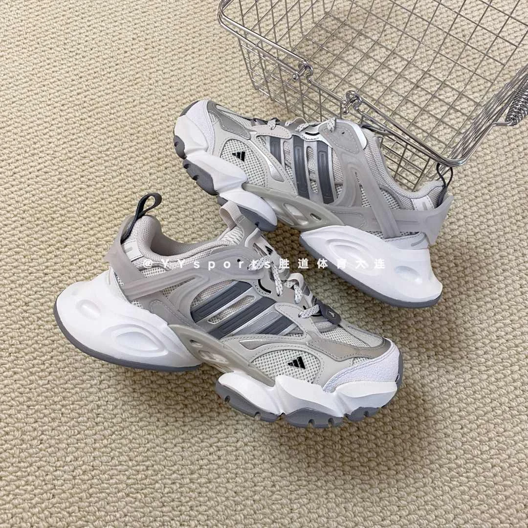 adidas/阿迪达斯男女同款轻便舒适轻机甲鞋赛博织物皮革JP5761