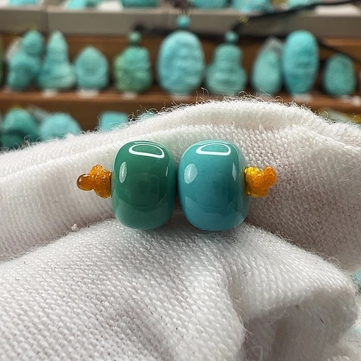 绿松石未镶嵌p老型7.3/5.3