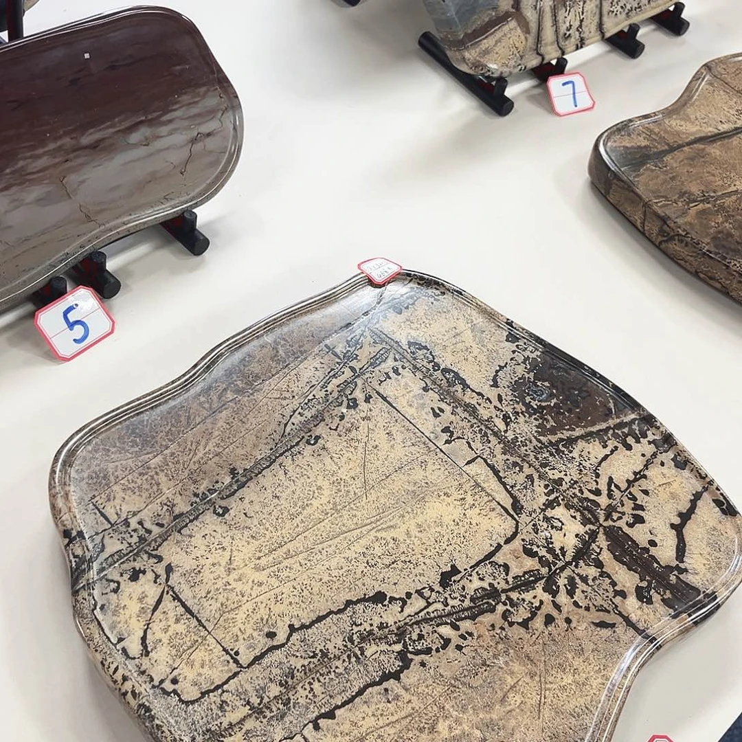 石材广西天然国画石